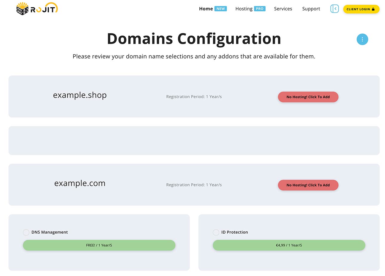 Buy Hosting